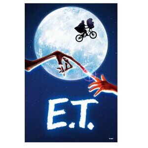 ET The Extra - Terrestrial Quotes Old Movie Film Poster  165
